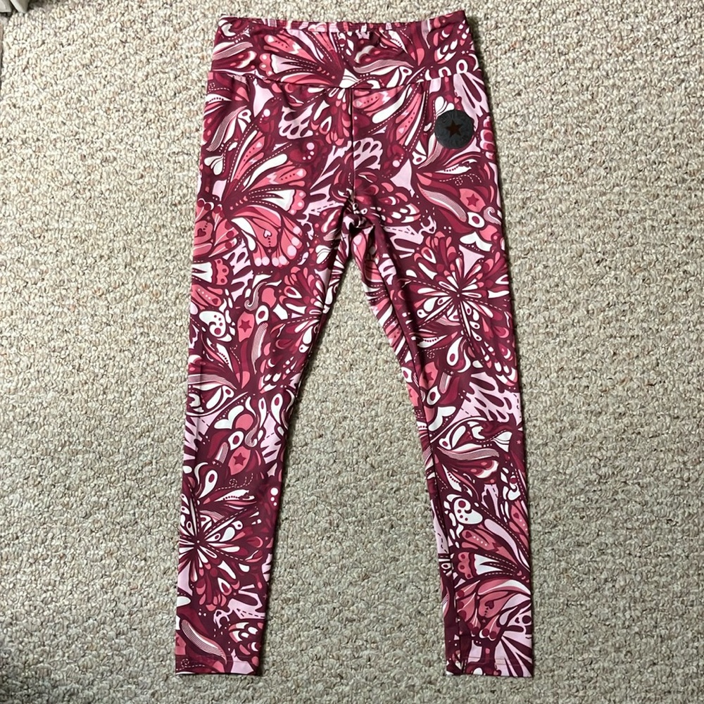 Converse girl’s leggings sz 10-12 M